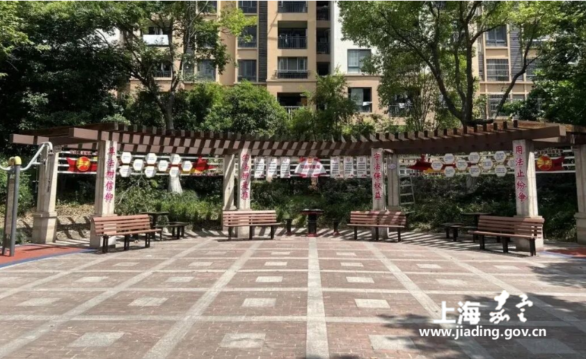 嘉定区外冈镇新增一处法治主题公共活动空间